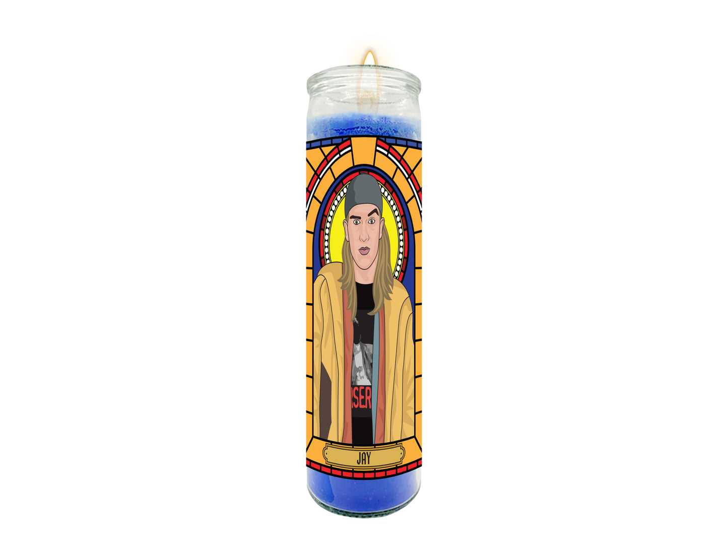 Jay and Silent Bob Illustrated Prayer Candle Series