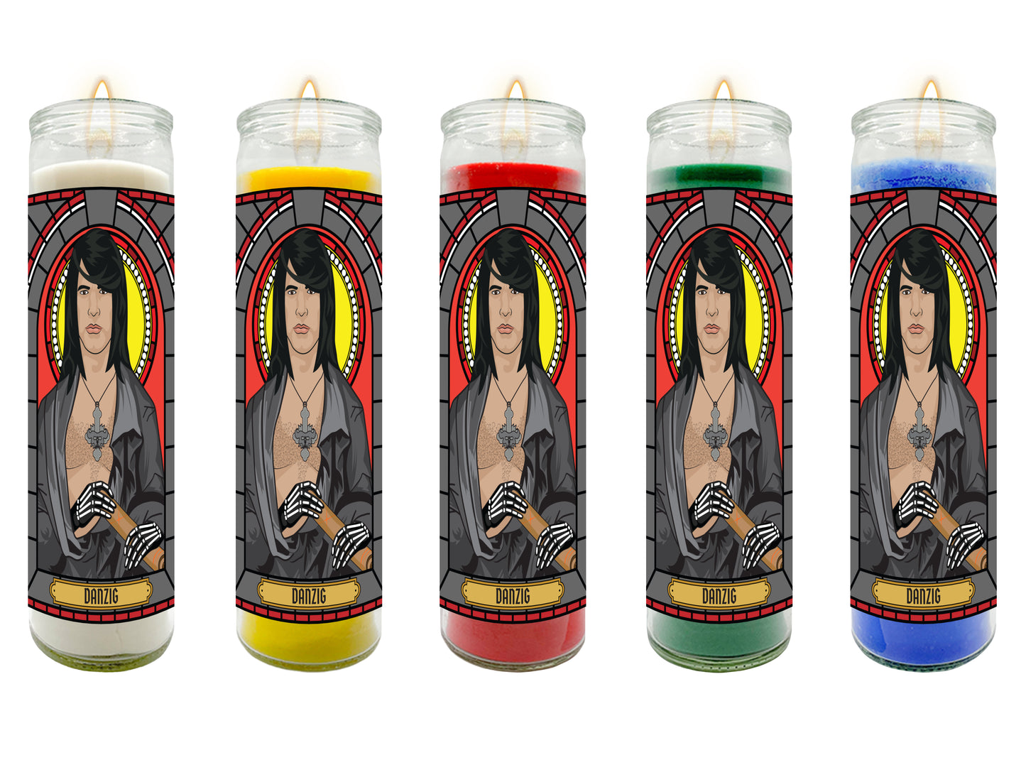 Danzig Illustrated Prayer Candle