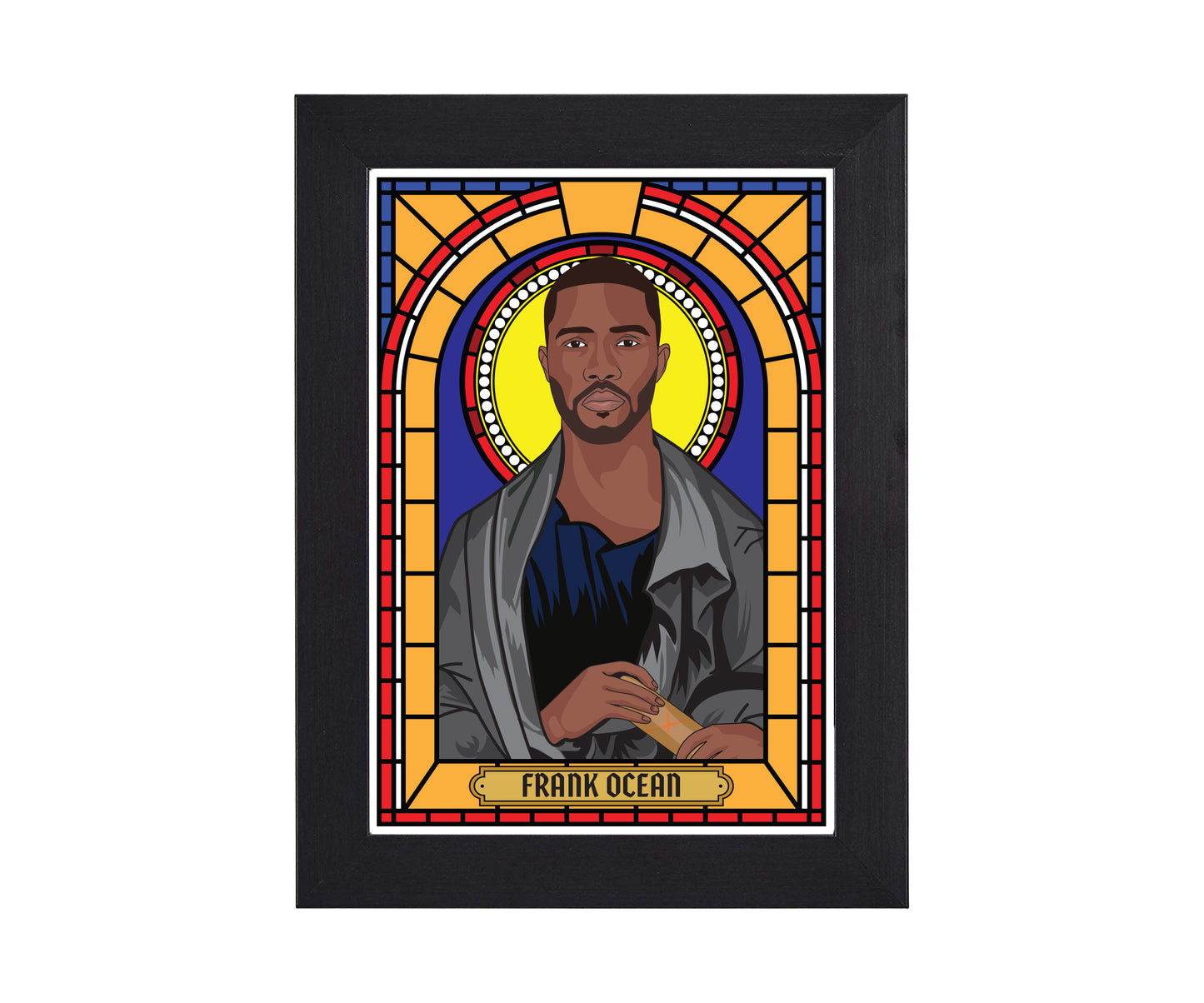 Frank Ocean Illustrated Saint Print