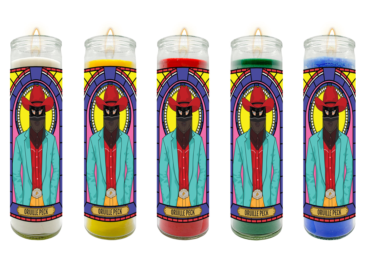 Orville Peck Prayer Candle