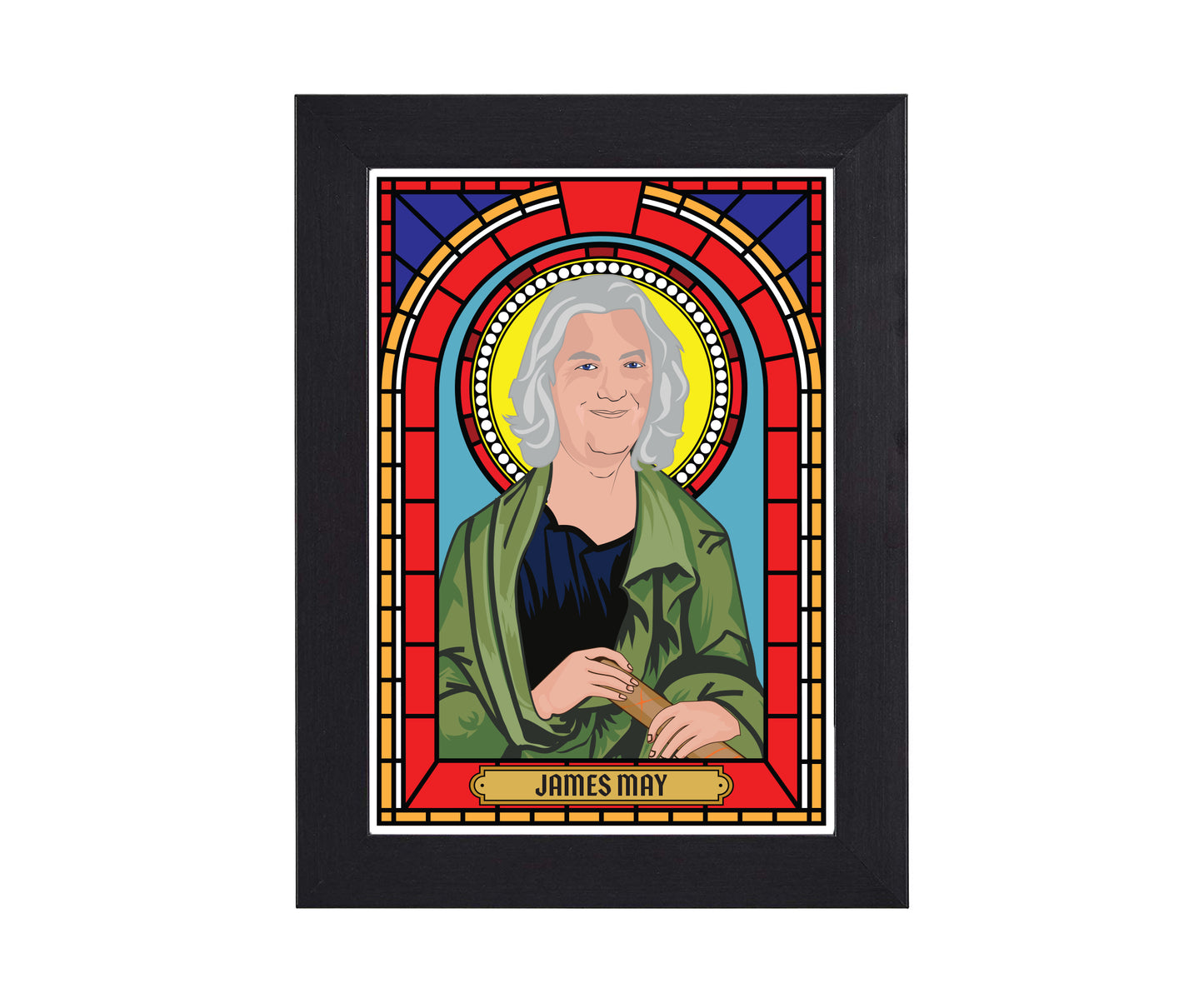 Top Gear / Grand Tour Illustrated Saint Print Series