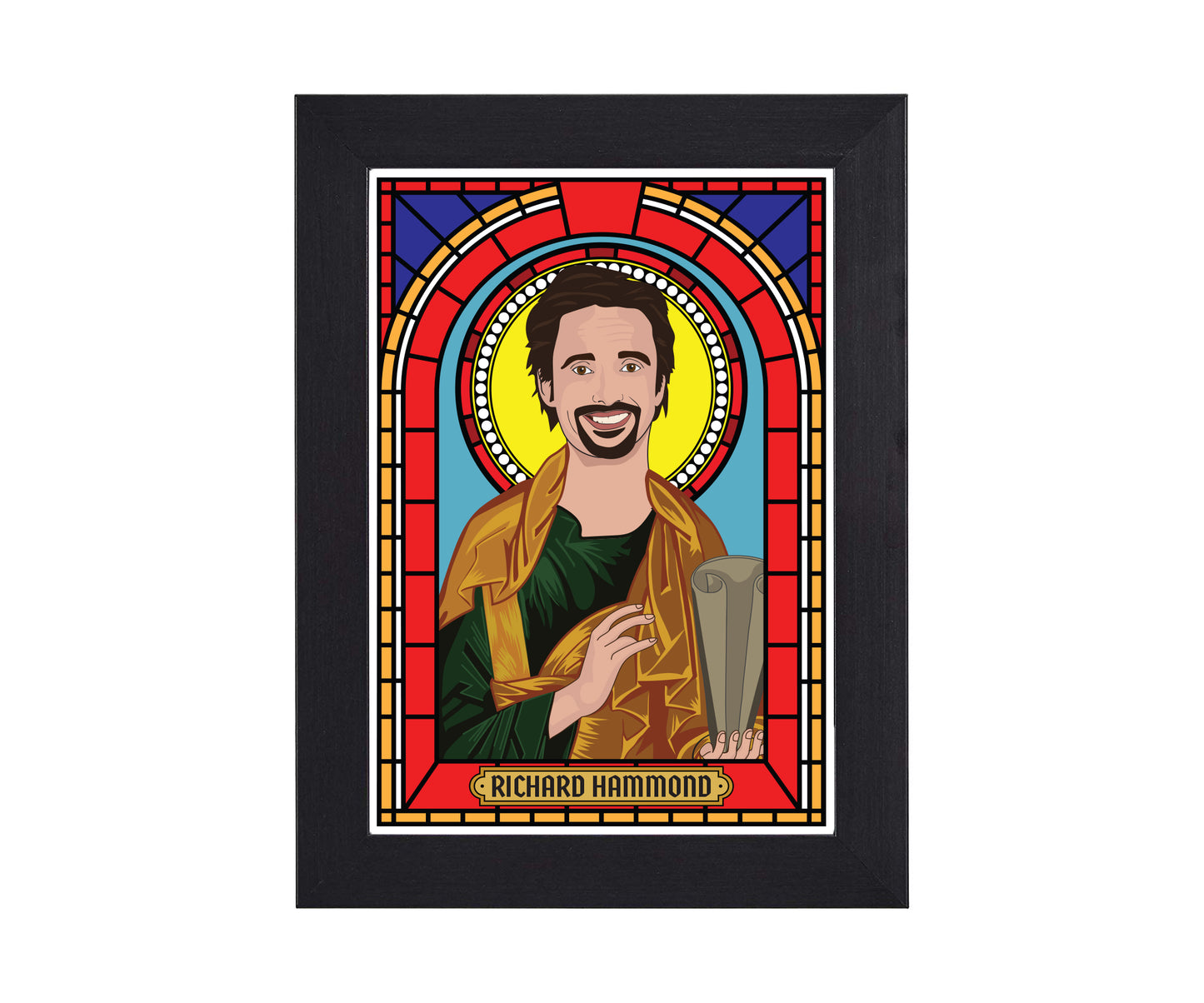 Top Gear / Grand Tour Illustrated Saint Print Series