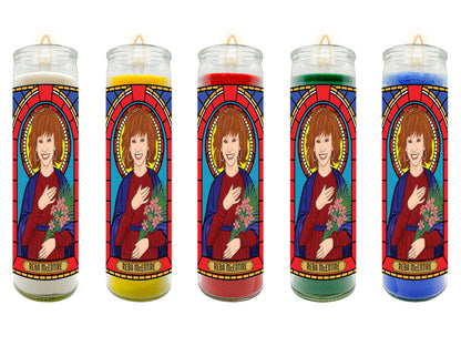 Reba McEntire Illustrated Prayer Candle