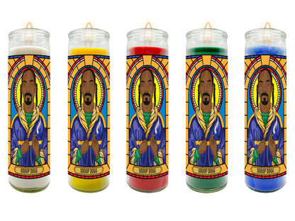 Snoop Dogg Illustrated Prayer Candle
