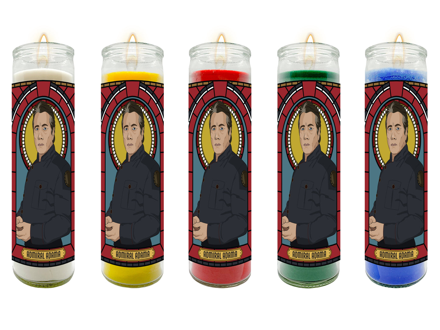 Battlestar Galactica Prayer Candle Series