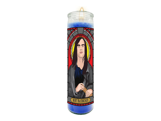 Bert McCracken The Used Illustrated Prayer Candle