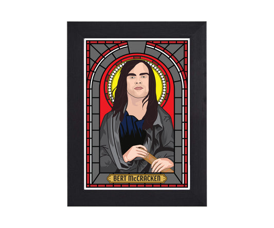 Bert McCracken The Used Illustrated Saint Print