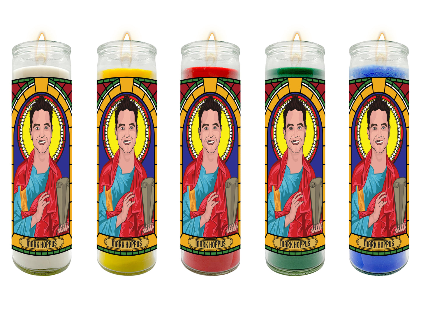 Blink 182 Prayer Illustrated Candle Series