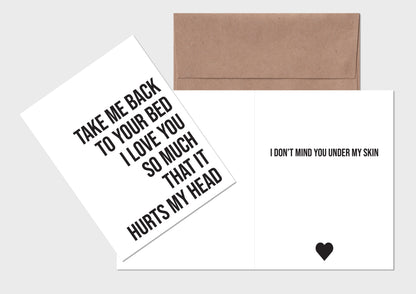 Brand New Degausser Valentines Day Card