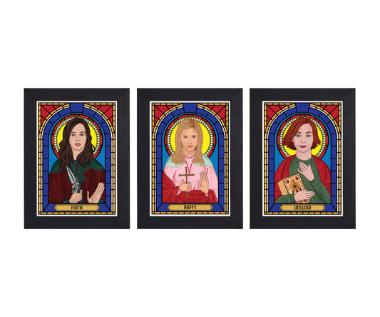 Buffy the Vampire Slayer Saint Print Set