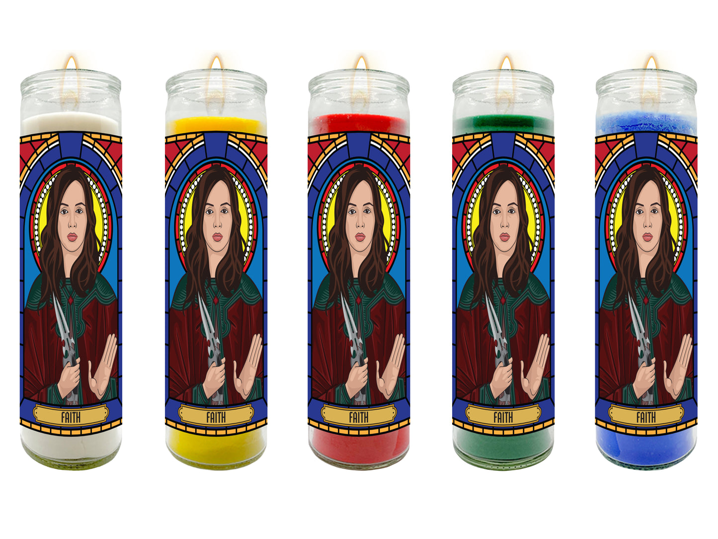 Buffy the Vampire Slayer Illustrated Prayer Candle Series
