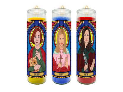Buffy the Vampire Slayer Illustrated Prayer Candle Series