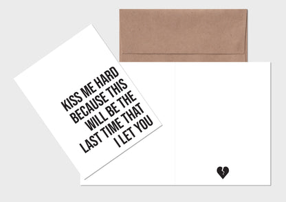 Dashboard Confessional Best Deceptions Anti-Valentines Day Card
