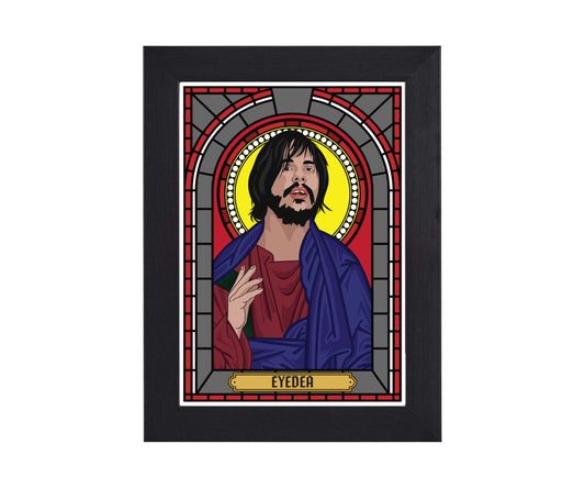 Eyedea Micheal Larsen Illustrated Saint Print