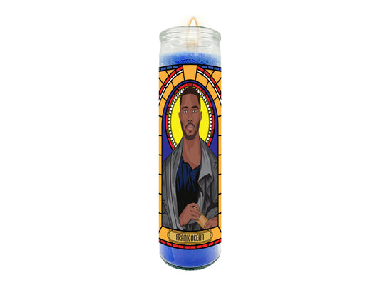 Frank Ocean Illustrated Prayer Candle