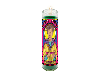 Harry Styles Illustrated Prayer Candle