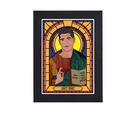 Joey Diaz Illustrated Saint Print