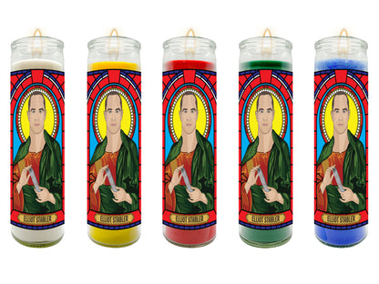 Law and Order SVU Elliot and Olivia Illustrated Prayer Candle Set