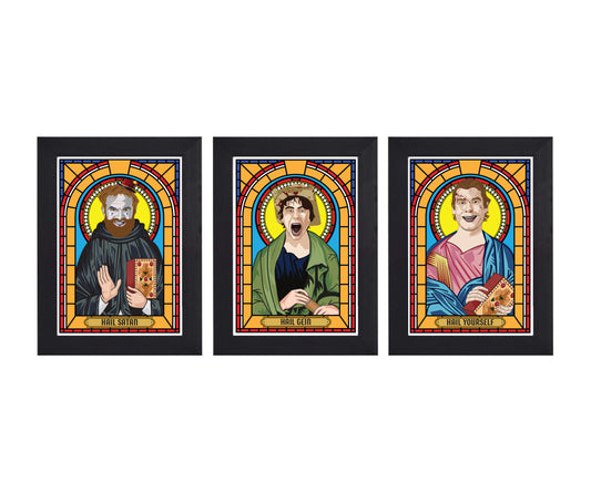 Last Podcast on the Left Illustrated Saint Print Series
