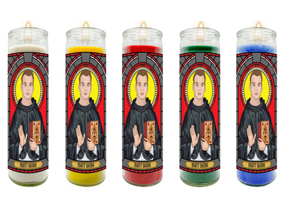 Matt Skiba Alkaline Trio Illustrated Prayer Candle