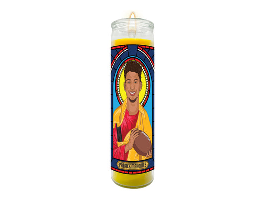 Patrick Mahomes Prayer Candle