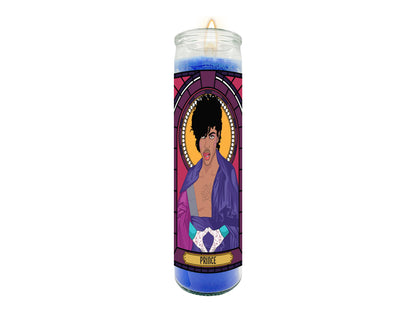 Prince Illustrated Prayer Candle
