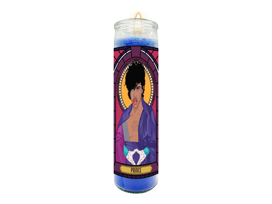 Prince Illustrated Prayer Candle