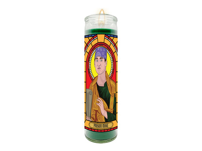 Prison Mike Illustrated Prayer Candle