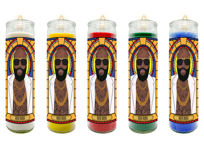 Rick Ross Illustrated Prayer Candle