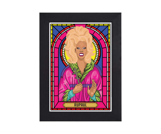 RuPaul Illustrated Saint Print