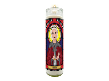 Sabrina Spellman Illustrated Prayer Candle