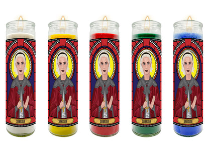 Sabrina Spellman Illustrated Prayer Candle
