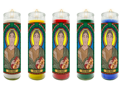 Steve Irwin Illustrated Prayer Candle