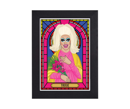 Trixie Mattel Illustrated Saint Print